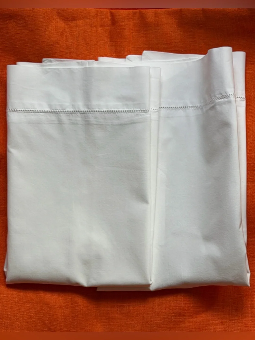 SFERRA Celeste Boudoir Shams with Hemstitch Detail (2)
